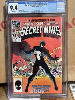 Marvel Super Heroes Secret Wars #8 (1984) Cgc 9.4 White Pages
