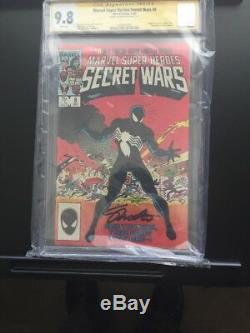 Marvel Super Heroes Secret Wars #8 CGC SS 9.8 Signed 1984 White Page! ASM #300