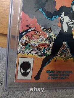 Marvel Super Heroes Secret Wars #8 Cgc 9.8 White Pages Symbiote Origin Venom 84