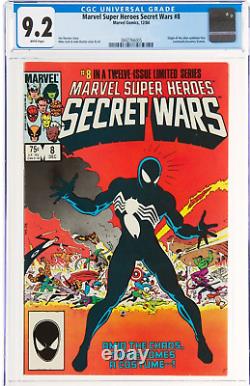 Marvel Super Heroes Secret Wars #8 (Marvel, 1984) CGC NM- 9.2 White pages. Origi