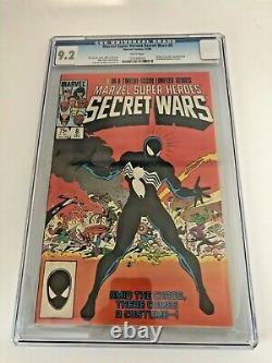 Marvel Superheroes Secret Wars 8 CGC 9.2 White Pages Origin of the Symbiote