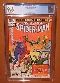 Marvel Tales #150 CGC 9.6 White pgs+ Amazing Spider-Man Annual #1 1964 Facsimile