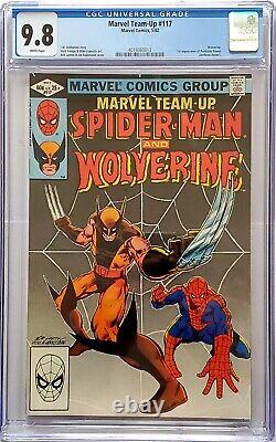 Marvel Team Up #117 cgc 9.8 White Pages Wolverine