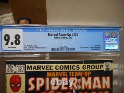 Marvel Team-Up 131 cgc 9.8 1st appearance of the White Rabbit WHITE pg Spiderman