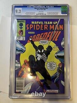Marvel Team-Up #141 CGC 9.2 White Pages Newsstand 1st Black Costume