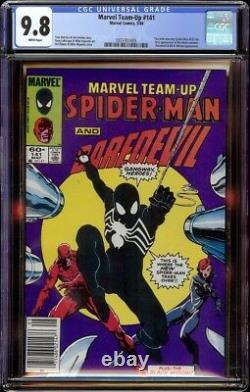 Marvel Team Up # 141 CGC 9.8 White (Marvel, 1984) 1st Black Suit symbiote