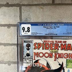Marvel Team-Up 144 CGC 9.8 NM/M Moon Knight White Dragon Spider-Man Milgrom cov
