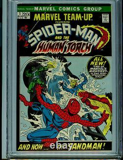 Marvel Team Up #1 CGC 9.2 NM- White Pages 1972 Marvel Comics Amricons B11