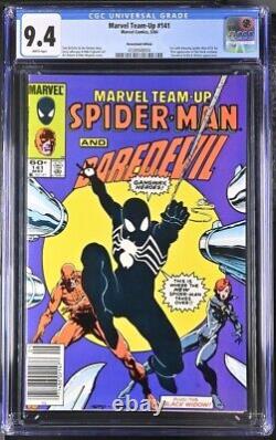 Marvel Team-Up Spider-Man & Daredevil #141 Newsstand CGC 9.4 WHITE 1984