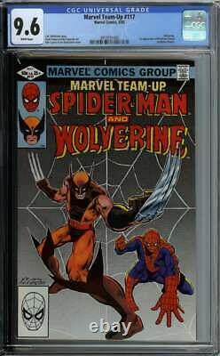 Marvel Team-up #117 Cgc 9.6 White Pages // Spider-man + Wolverine Team-up 1982