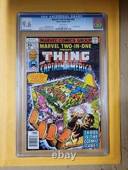 Marvel Two-In-One #42 CGC 9.6 White Pgs 1st Jude Entropic Man & Project Pegasus