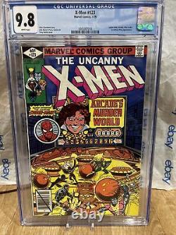 Marvel Uncanny X-Men #123 CGC 9.8 White Pages 1979 Arcade's Murder World