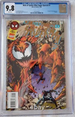 Marvel Web of Spider-Man Super Special #1 (1995) CGC 9.8 White Venom Carnage