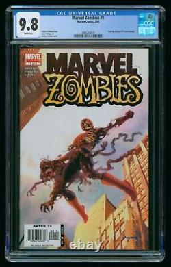 Marvel Zombies #1 (2006) Cgc 9.8 Amazing Fantasy #15 Homage White Pages