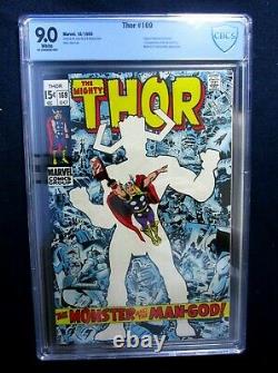Mighty Thor #169 CBCS 9.0 White Pages Origin of Galactus NOT CGC Hot Key