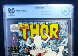 Mighty Thor #169 CBCS 9.0 White Pages Origin of Galactus NOT CGC Hot Key