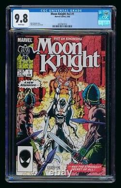 Moon Knight #1 (1985) Cgc 9.8 Marvel White Pages
