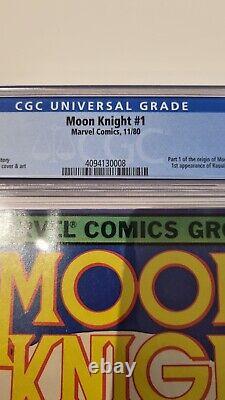 Moon Knight #1 CGC 9.0 Marvel White Pages 1980 Original