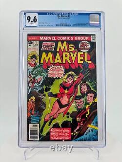 Ms. Marvel #1 (1/77) CGC 9.6 White Pages Marvel Comics Graded Comics NEW