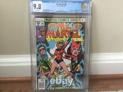 Ms marvel 18 cgc 9.8 white pages