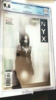 NYX #3 CGC 9.6 White Pages 1st X-23 Laura Kinney