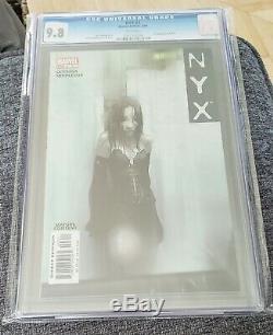 NYX #3 CGC 9.8 NM/MT X-23 1st APPEARANCE WHITE PAGES MARVEL COMICS