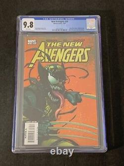 New Avengers #35 CGC 9.8 Venomized Wolverine White Pages Marvel 2007