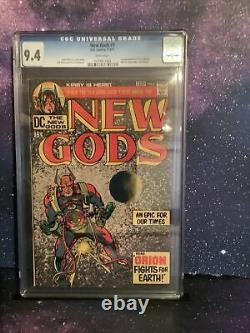 New Gods #1 CGC 9.4 White Pgs 1st Orion Kalibak Apokolips 71 Marvel Comics