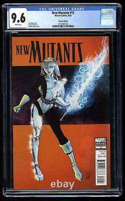 New Mutants #15 CGC NM+ 9.6 White Pages 120 Art Adams Variant Marvel 1984
