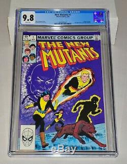 New Mutants 1 CGC 9.8 White Pages 1983
