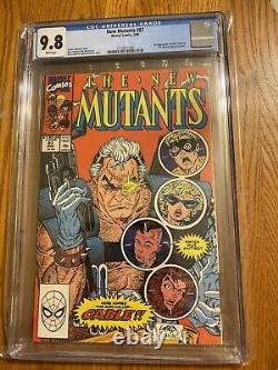 New Mutants # 87 CGC 9.8 White (Marvel 1990) 1st appearance of Cable Movie