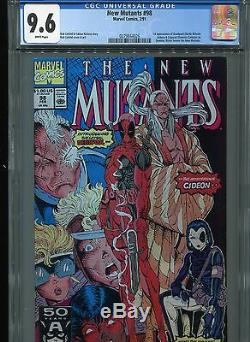 New Mutants #98 (First Deadpool) CGC 9.6 White Pages
