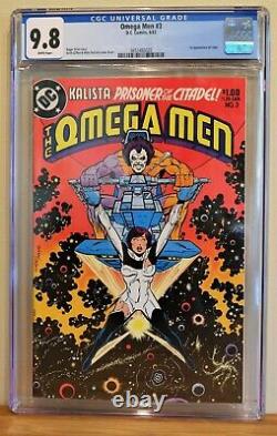 OMEGA MEN #3 CGC 9.8 WHITE PAGES 1st APPEARANCE OF LOBO