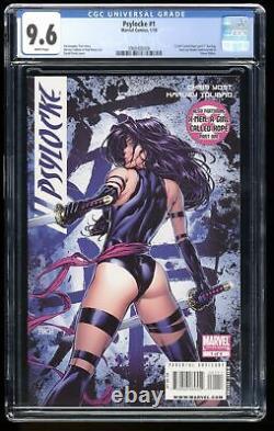 Psylocke #1 CGC NM+ 9.6 White Pages 1st Solo Title (2010) Marvel
