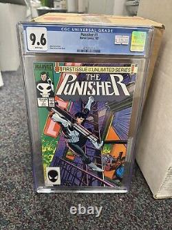 Punisher 1 CGC 9.6 NM+, White Pages (Marvel 1987)