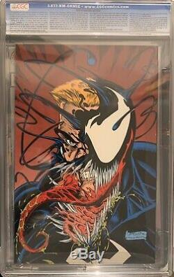 RARE GOLD Venom Lethal Protector #1 retailer variant CGC 9.4 NM White Pages