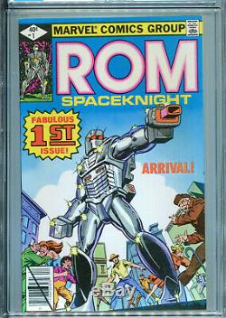 ROM #1 Spaceknight Marvel 1979 CGC Certified 9.8 White Pages