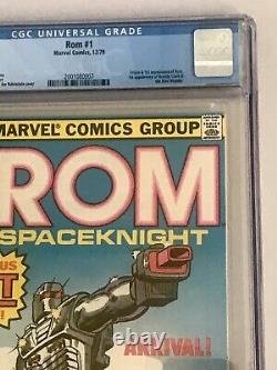Rom Spaceknight #1 CGC 9.6 White Pages 1st Appearance/Origin Marvel Frank Miller