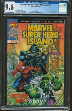 SCARCE Marvel Super Hero Island Adventures # 1 CGC 9.6 NM+ & WHITE Pages G-606