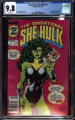 SENSATIONAL SHE-HULK #1 (1989 Marvel) CGC 9.8 NM/MT White Pages ORIGIN