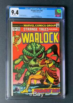 STRANGE TALES #180 CGC 9.4 White pages 1st appearance of Gamora
