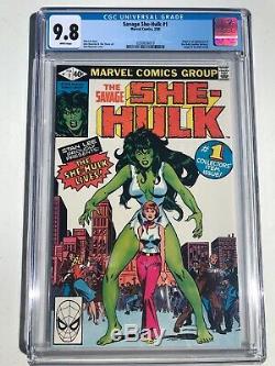 Savage She-Hulk #1 CGC 9.8 NM/MT Origin & 1st Appearance of She-Hulk WHITE PAGES
