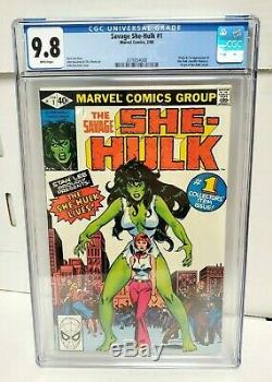 Savage She Hulk #1 CGC 9.8 White Pages 1st Appearance Origin 1980 Marvel DISNEY+