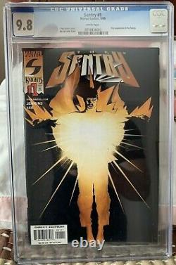 Sentry #1 CGC 9.8 White Pages 1st Sentry (Robert Reynolds) Appearance 2000