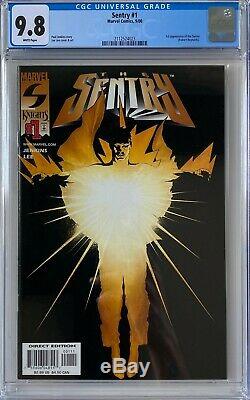 Sentry #1 CGC 9.8 White Pages 1st appearance of Sentry (Robert Reynolds) L@@K