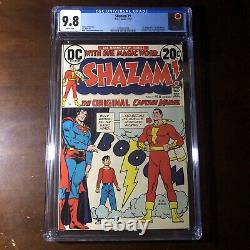 Shazam #1 (1973) 1st Captain Marvel! DCEU CGC 9.8 White Pages