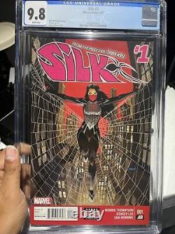 Silk #1 CGC 9.8 White Pages First Dragonclaw Appearance 1st Print Printing App