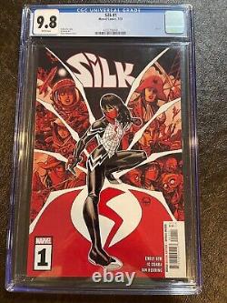 Silk #1 Marvel Comics 2023 CGC 9.8 White Pages Korean Spiderman Spiderwoman