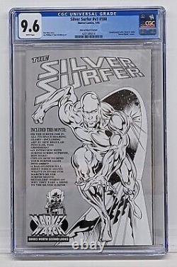 Silver Surfer #100 CGC 9.6 White Pages 1995 Marvel Watch Black and White Variant