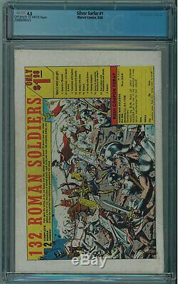 Silver Surfer #1 Cgc 4.5 Off-white To White Pages 1968